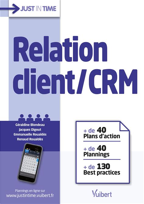 Relation client / CRM - + de 40 plans d'action & plannings et + de 130 best practices